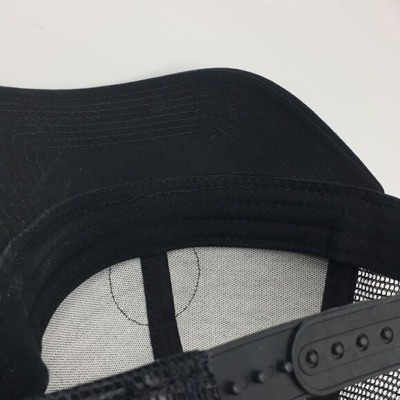 DaKine Aloha circle crest trucker hat SnapBack black cotton baseball cap - Picture 11 of 14